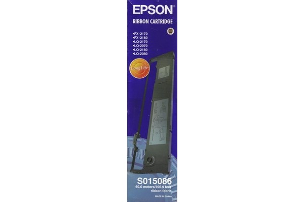 EPSON Farbband Nylon schwarz S015086 FX 2170 12 Mio.Z.