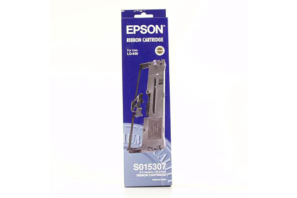 EPSON Farbband Nylon schwarz S015307 LQ 630 2 Mio. Z.