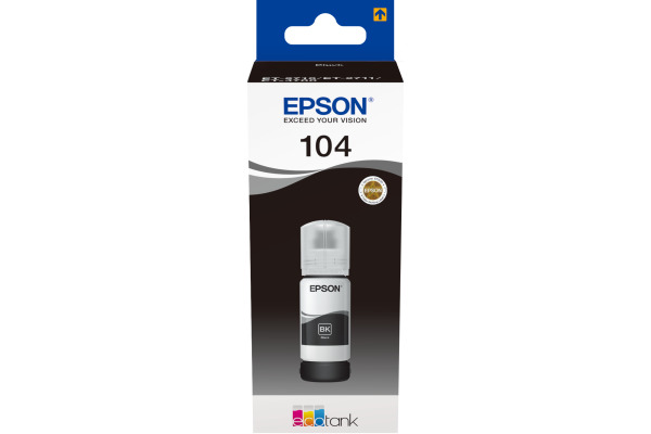 EPSON Tintenbehälter 104 schwarz T00P140 EcoTank ET-2710 4500 Seiten