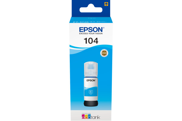 EPSON Tintenbehälter 104 cyan T00P240 EcoTank ET-2710 7500 Seiten