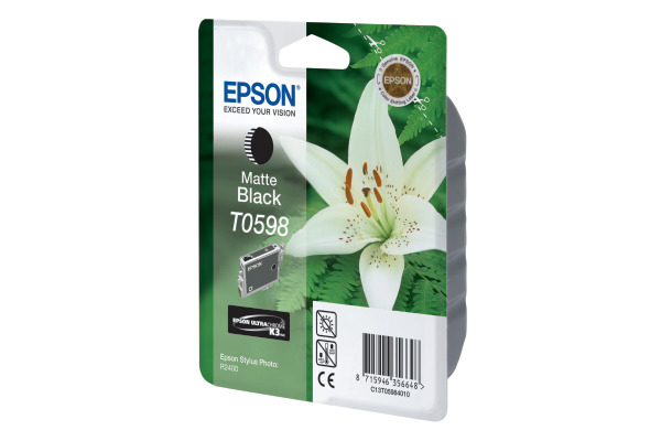 EPSON Tintenpatrone K3 matt-black T059840 Stylus Photo R2400 520 Seiten