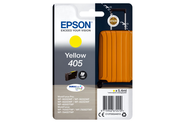 EPSON Tintenpatrone 405 yellow T05G44010 WF-7830DTWF 300 Seiten
