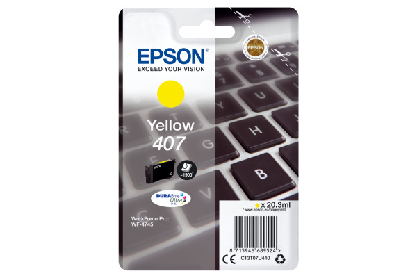 EPSON Tintenpatrone L yellow T07U440 WF-4745 1900 Seiten