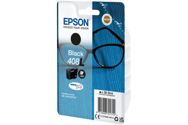 EPSON Tintenpatrone 408L schwarz T09K14010 WF-C4810DTWF 2200 Seiten