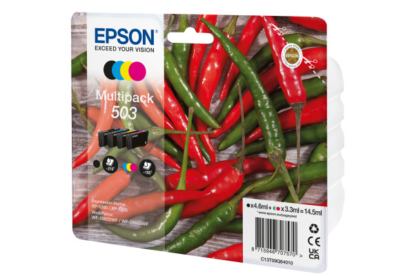 EPSON Multipack Tinte 503 CMYBK T09Q64010 WF-2960/65 4-color