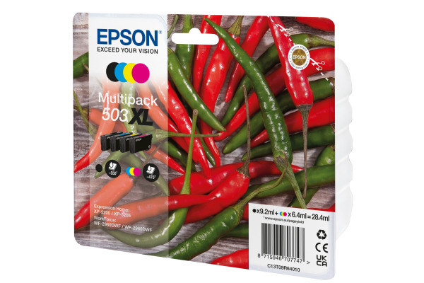 EPSON Multipack Tinte 503XL CMYBK T09R64010 WF-2960/65 4-color
