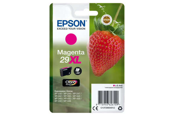 EPSON Tintenpatrone XL magenta T299340 XP-235/335/435 450 Seiten