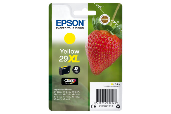 EPSON Tintenpatrone XL yellow T299440 XP-235/335/435 450 Seiten
