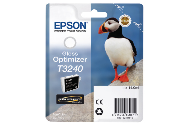 EPSON Tintenpatrone gloss optimizer T324040 SureColor SC-P400 14ml