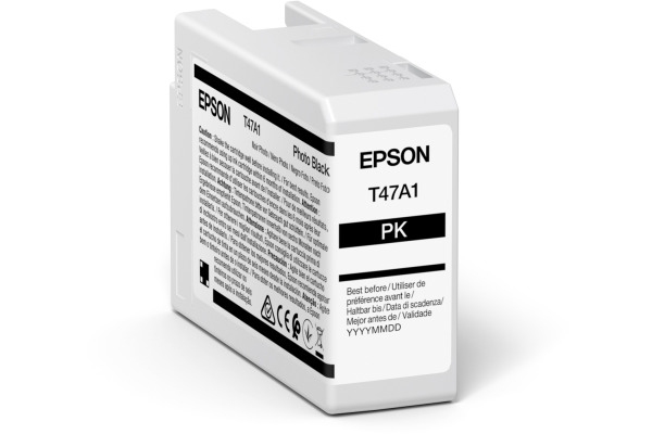EPSON Tintenpatrone photo schwarz T47A100 SureColor SC-P900 50ml