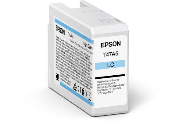 EPSON Tintenpatrone light cyan T47A500 SureColor SC-P900 50ml