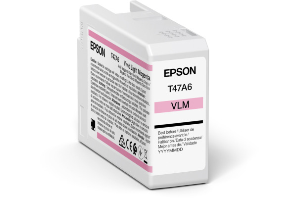 EPSON Tintenpatrone vivid light mag. T47A600 SureColor SC-P900 50ml