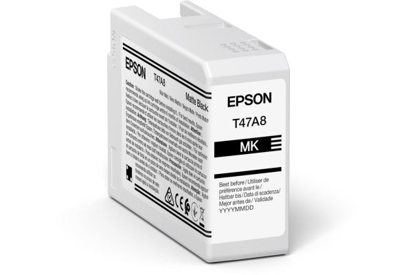 EPSON Tintenpatrone matte schwarz T47A800 SureColor SC-P900 50ml