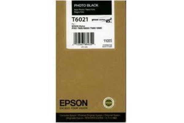 EPSON Tintenpatrone photo black T602100 Stylus Pro 7880/9880 110ml