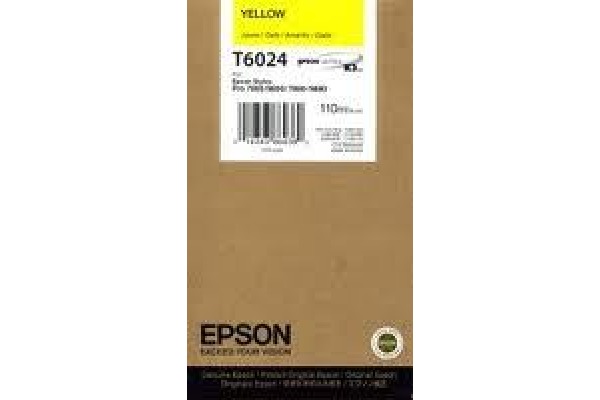 EPSON Tintenpatrone yellow T602400 Stylus Pro 7880/9880 110ml