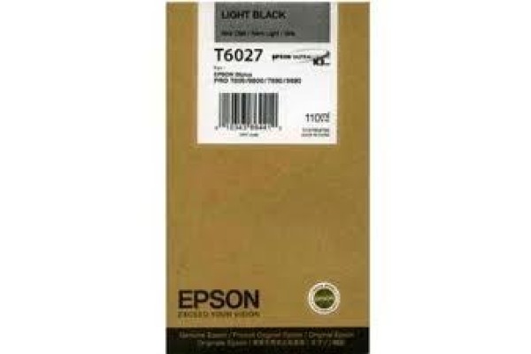 EPSON Tintenpatrone light black T602700 Stylus Pro 7880/9880 110ml