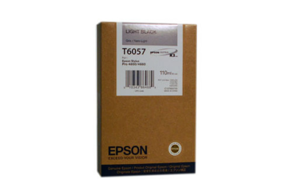 EPSON Tintenpatrone light black T605700 Stylus Pro 4880 110ml