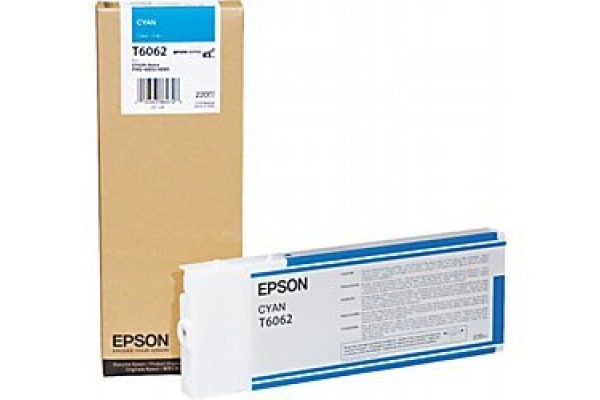 EPSON Tintenpatrone cyan T606200 Stylus Pro 4880 220ml
