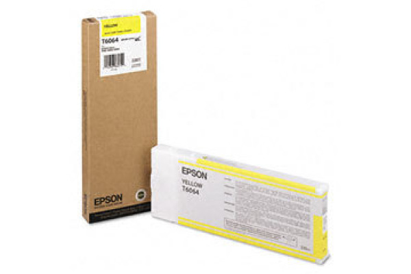 EPSON Tintenpatrone yellow T606400 Stylus Pro 4880 220ml