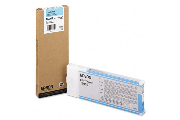EPSON Tintenpatrone light cyan T606500 Stylus Pro 4880 220ml