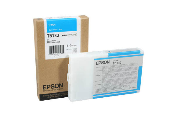 EPSON Tintenpatrone cyan T613200 Stylus Pro 4450 110ml