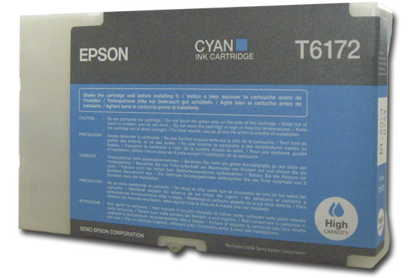 EPSON Tintenpatrone cyan T617200 B-500 7000 Seiten