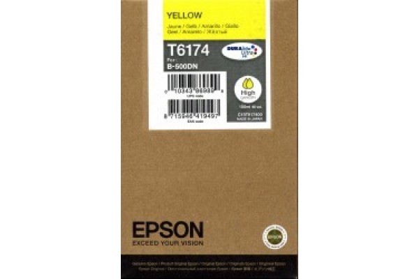 EPSON Tintenpatrone yellow T617400 B-500 7000 Seiten