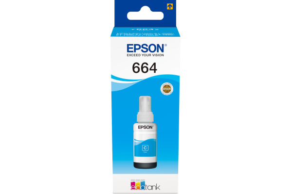 EPSON Tintenbehälter 664 cyan T664240 EcoTank L355/L555 6500 Seiten