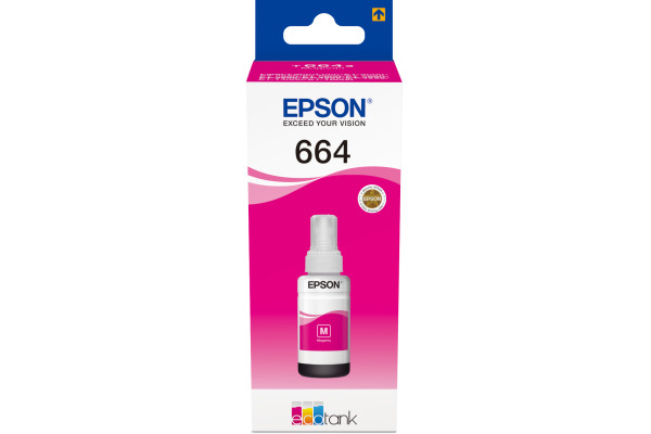 EPSON Tintenbehälter 664 magenta T664340 EcoTank L355/L555 6500 Seiten