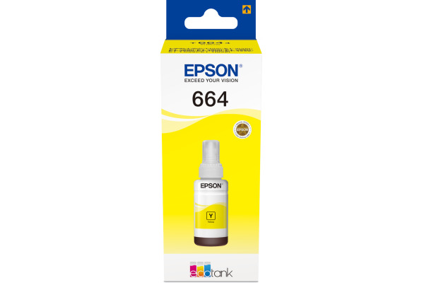 EPSON Tintenbehälter 664 yellow T664440 EcoTank L355/L555 6500 Seiten