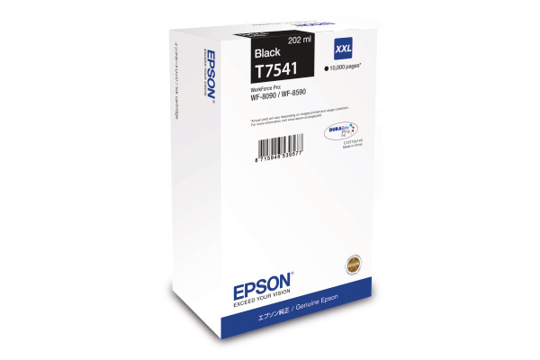 EPSON Tintenpatrone XXL schwarz T754140 WF 8090/8590 10´000 Seiten