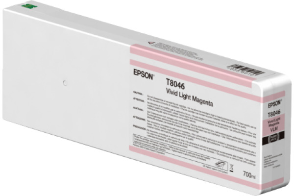 EPSON Tintenpatrone vivid li.magenta T804600 SC-P 6000 STD 700ml