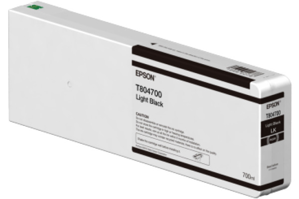 EPSON Tintenpatrone light schwarz T804700 SC-P 6000 STD 700ml