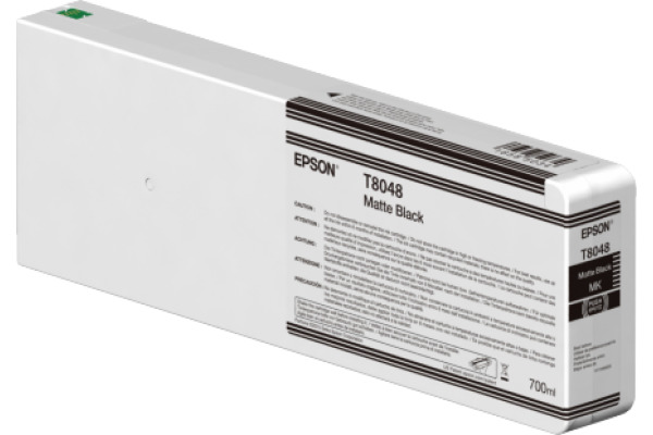 EPSON Tintenpatrone matte schwarz T804800 SC-P 6000 STD 700ml