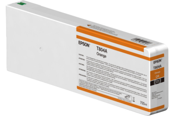 EPSON Tintenpatrone orange T804A00 SC-P 7000 STD 700ml