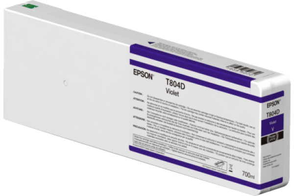 EPSON Tintenpatrone violet T804D00 SC-P 7000V/9000V 700ml