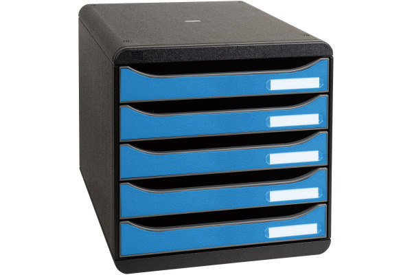 EXACOMPTA Schubladenbox Clean´Safe A4+ 3097100D blau