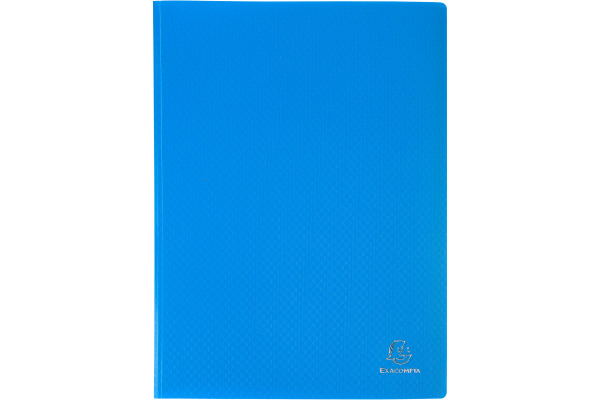 EXACOMPTA Sichtbuch A4 8582E blau 80 Taschen