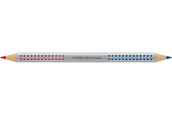FABER-CA. Silbentrennstift Jumbo Grip 110910 bicolore blau/rot