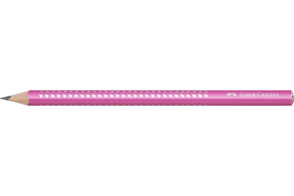 FABER-CA. Bleistift Jumbo Sparkle B 111612 pink