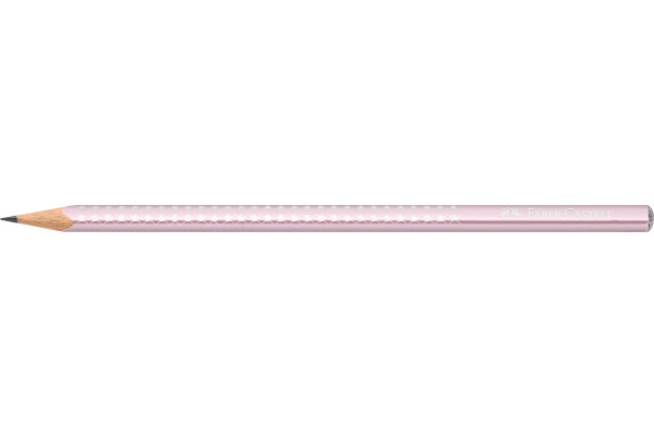 FABER CA. Bleistift Sparkle B 118261 rosa metallic