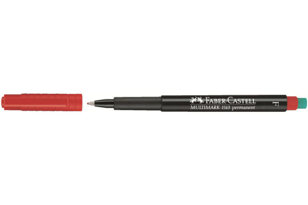 FABER-CASTELL OHP MULTIMARK F 151321 rot permit