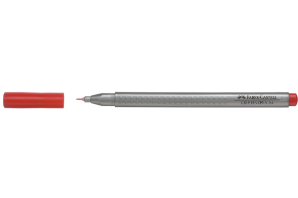 FABER-CA. Grip Finepen 0,4mm 151619 rot