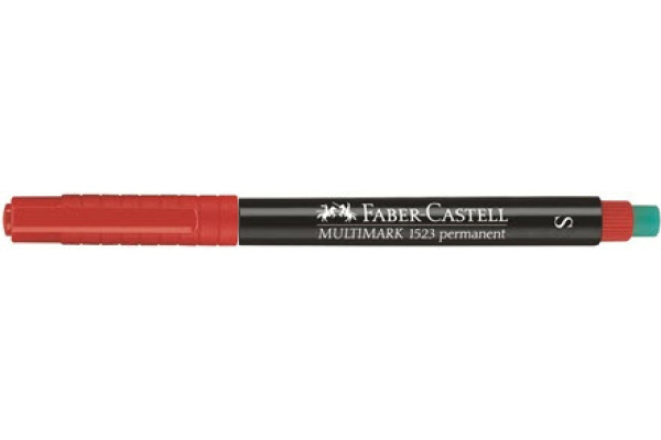 FABER-CASTELL OHP MULTIMARK S 152321 rot permit