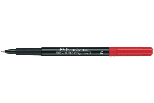 FABER-CASTELL OHP MULTIMARK M 152521 rot perm.