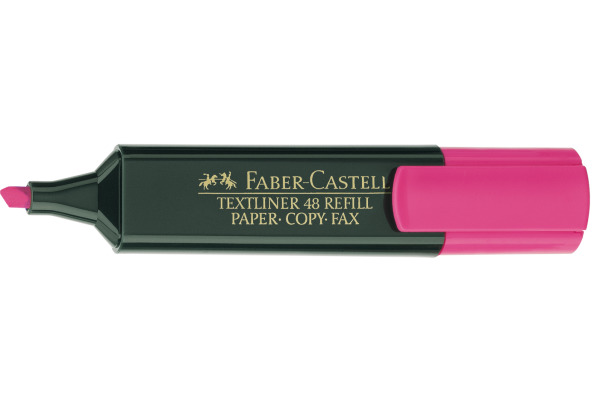 FABER-CASTELL Textmarker TL 48 1-5mm 154828 rosa