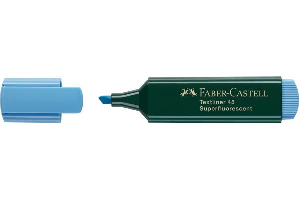 FABER-CASTELL Textmarker TEXTLINER 48 REFILL, blau