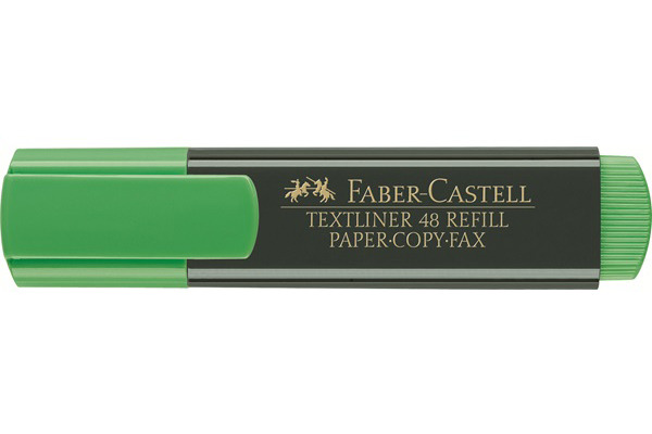 FABER-CASTELL Textmarker TL 48 1-5mm 154863 grün