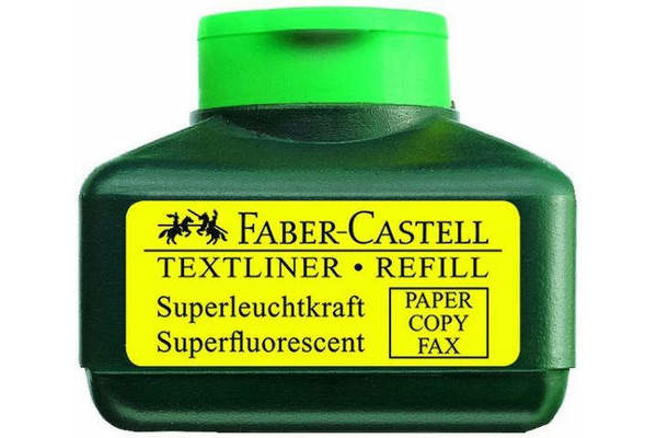 FABER-CASTELL Textmarker 1549 Refill 154963 gr&amp;uuml;n
