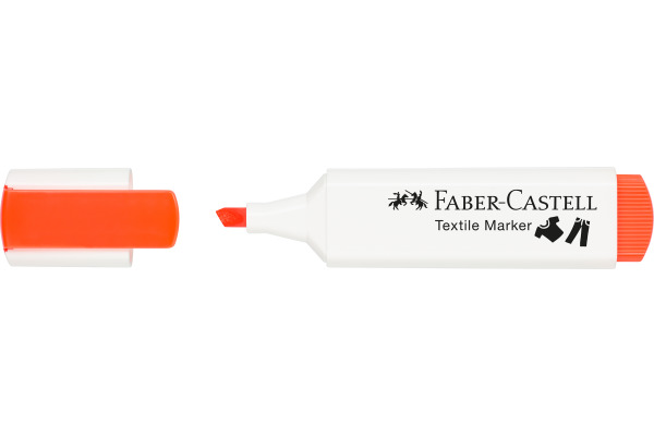 FABER-CA. Textilmarker 1.2-5mm 159509 neon orange